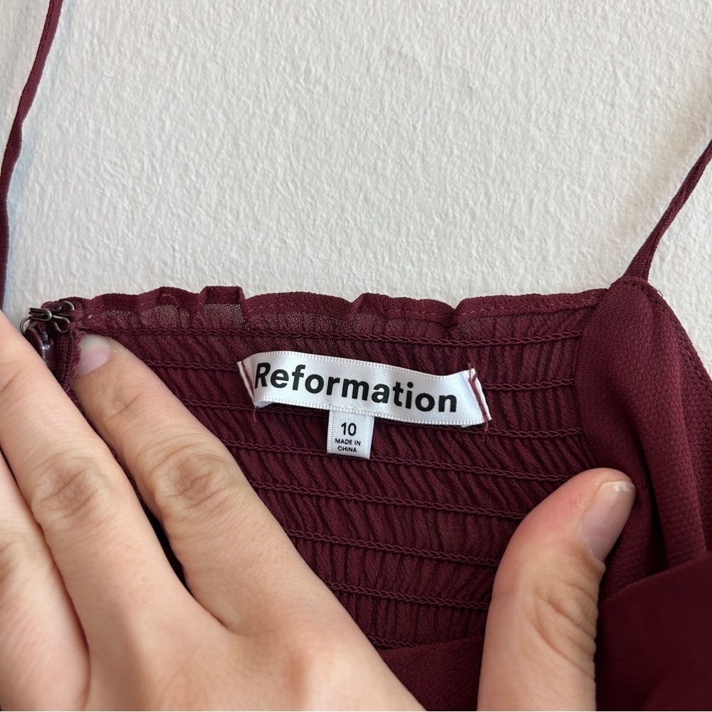 NWT Reformation Juliette Dress Size 10 - Picture 5 of 11